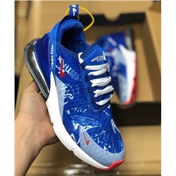 Кроссовки Nike Air Max 270 flyknit blue/white