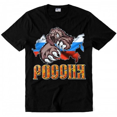 Футболка "Россия" (медведь)