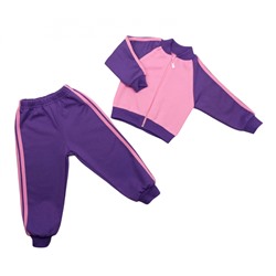 Спортивный костюм 0225/3 фиолетово - розовый
