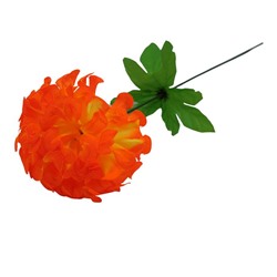Цветок искусственный Гортензия 50см Оранжево-желтая YL-45 (вып.по 12шт.)