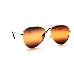 Солнцезащитные очки Gucci - 0095 золото оранжевый