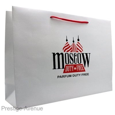 Подарочный пакет Duty Free Moscow 30см х 25см (средний)