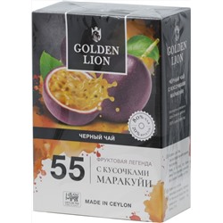 GOLDEN LION. Fruits legend. Маракуйя (черный) 90 гр. карт.пачка