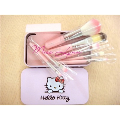 Набор кистей для макияжа Hello Kitty 7 шт 001
