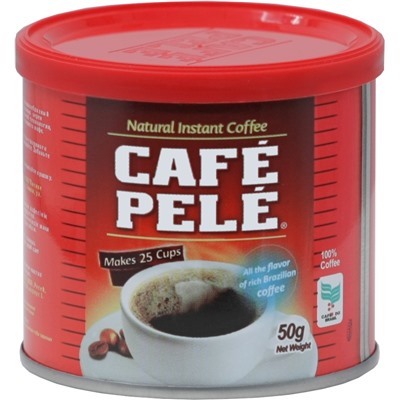 Cafe Pele. Растворимый 50 гр. жест.банка