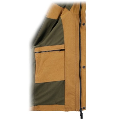 Куртка демисезонная DemiLich (Finlandia/PolyBrushed) цвет охра К-421К РАСПРОДАЖА