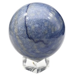 Шар из авантюрина синего, диаметр 74мм, 582г