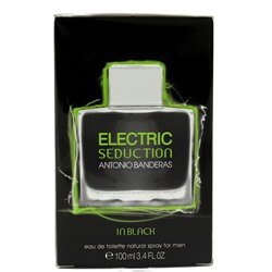 ANTONIO BANDERAS SEDUCTION BLACK ELECTRIC men 100ml