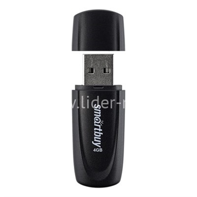 USB Flash 4GB SmartBuy Scout черный 2.0
