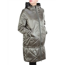 F02 DARK GREEN Куртка демисезонная женская (100 гр. синтепон) размер XL (48) - 52 российский