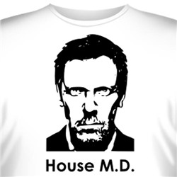 Футболка "HOUSE M.D. (Доктор Хаус)"