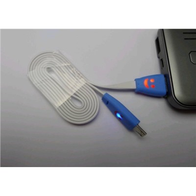 USB кабель для смартфона Улыбка V8 USB-микро USB Заказ от 2х шт.