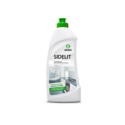 Суперсредство для кухни и ванной чистящее "Sidelit" 0,5 л (щелочное) (1/12) "grass"