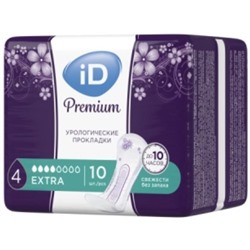 ID Урологические прокладки Light Premium Extra 10шт. 4к. (490мл.)