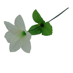 Цветок искусственный Колокольчик 40см Белый YL-36  (вып.по 40шт.)