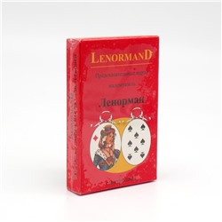 LenormanD Предсказательные карты Мадемуазель Ленорман U45 (Предсказательные карты с Инструкцией, 36 карт), 1 уп.