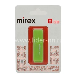 USB Flash 8GB Mirex LINE GREEN