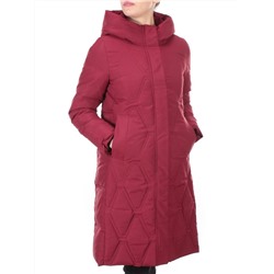 2158 VINOUS Пальто зимнее облегченное  женское YINGPENG (150 гр .холлофайбер) размеры 42-44-46-48-50