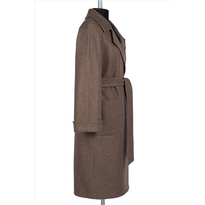 01-11135 Пальто женское демисезонное (пояс)