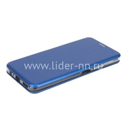 Чехол-книжка для Huawei Honor 10X Lite Brauffen (горизонтальный флип) синяя (пакет)