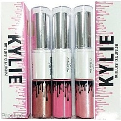 Блеcк + помада Kylie XoXo Matte Lipstick & Lip Gloss - упак. 12 шт.