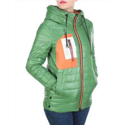 D001 GREEN Куртка демисезонная женская AIKESDFRS (100 % полиэстер) размер S (42) - 48 российский