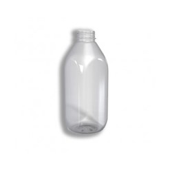 Бутылка ПЭТ 1 литр Квадратная 38мм (64)