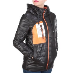 D001 BLACK Куртка демисезонная женская AIKESDFRS (100 % полиэстер) размеры 48-50-52-54-56