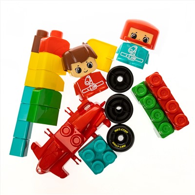 Конструктор пластиковый «Пит-стоп» 30 деталей Baby Blocks