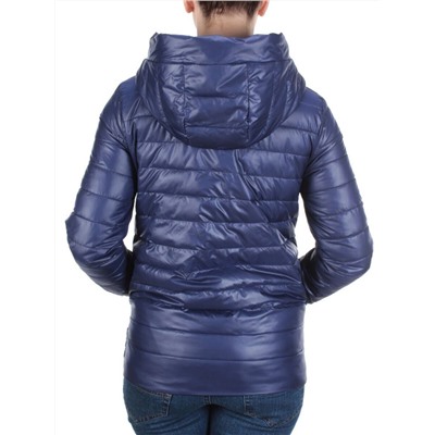 D001 DARK BLUE Куртка демисезонная женская (100 гр. синтепон) размер S (42) - 48 российский