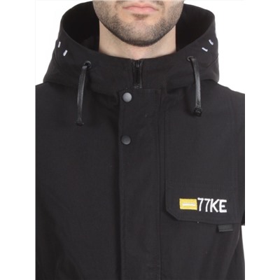 77KE BLACK Куртка мужская демисезонная 77KE (100% полиэстер) размер L- 42 российский