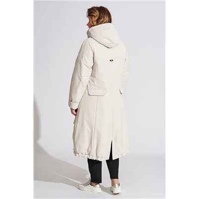 Демисезонное пальто с капюшоном 2352
