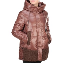 0706 BROWN Куртка зимняя женская PAR TEN (200 гр. холлофайбера) размер 46 российский