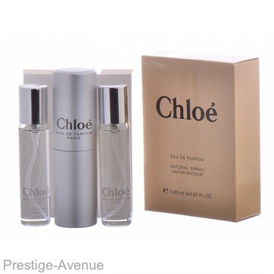 Chloe - Туалетная вода Eau de Parfum  3*20 мл