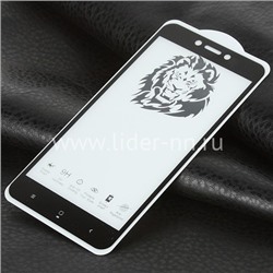 Защитное стекло на экран для Xiaomi Redmi 4X/5A 5-10D (без упаковки) черное