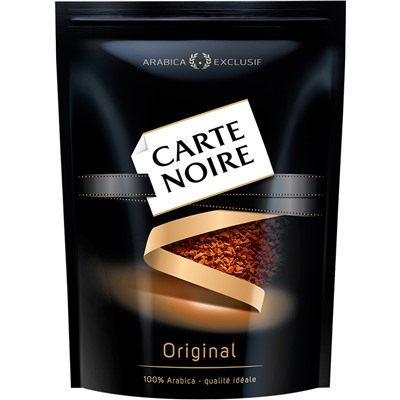 Carte Noire. Original 150 гр. мягкая упаковка