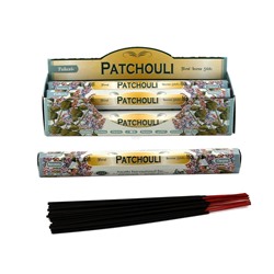 Tulasi PATCHOULI Floral Incense Sticks, Sarathi (Туласи благовония ПАЧУЛИ, Саратхи), уп. 20 палочек.