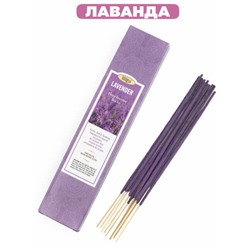 LAVENDER Flora Incense Sticks, Aasha Herbals (Ароматические палочки ЛАВАНДА), 10 палочек.