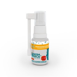 “АкваРоса” Минеральный спрей для полости рта, горла и носа, 0,9% (30 мл)