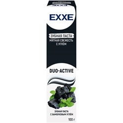 EXXE Зубная паста Мятная свежесть с углем 100г