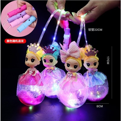Светодиодная игрушка, кукла-светящаяся шар AG13 Заказ от 3х шт.