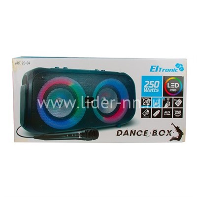 Колонка 06" (20-04 DANCE BOX 200) динамик 2шт/6.5" ELTRONIC с TWS                  
                                          
                                -10%