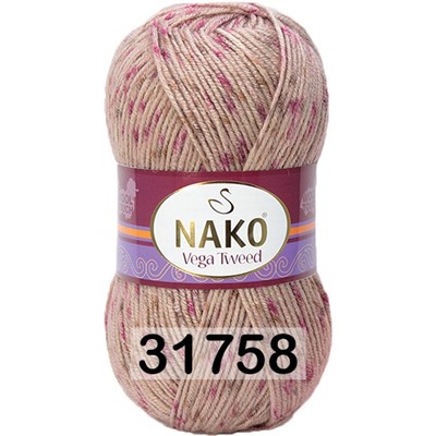 Пряжа Nako Vega Tweed