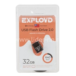 USB Flash  32GB Exployd (640) черный