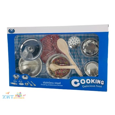 Набор посуды детский металлический J999-6, J999-6