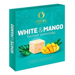Шоколад О'Zera белый White&Mango 90г/Озерский Сувенир