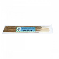 OM SHIVA Ramakrishna's Natural Handmade Incense Sticks (ОМ ШИВА натуральные благовония ручной работы, Рамакришна), 20 г.