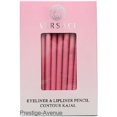 Карандаши для глаз Versace цветные (упаковка-12шт.)