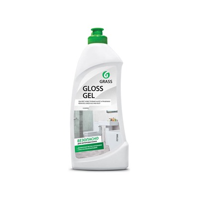 Средство для ванной комнаты чистящее "Gloss gel" 0,5 л (кислотное) (1/12) "grass"