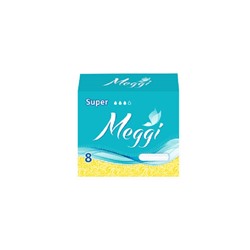 MEG 728 Тампоны гигиенические  Meggi Super 8шт